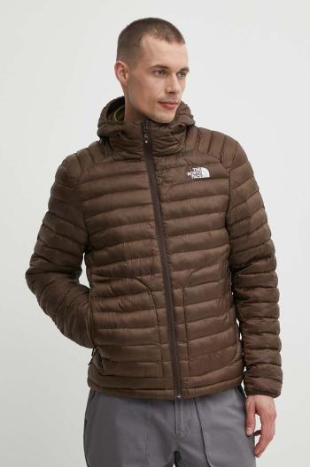 Sportovní bunda The North Face Huila hnědá barva, NF0A85A3HCF1