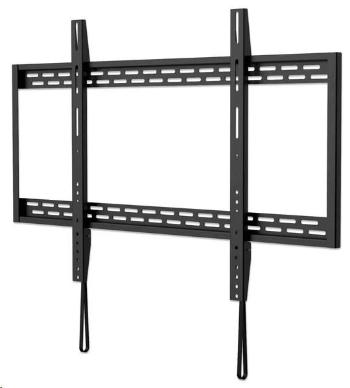 MANHATTAN nástěnný držák TV (60" to 100"), Heavy-Duty Low-Profile Large-Screen TV Wall Mount, pevný, tenký design, černá