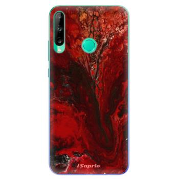 Odolné silikonové pouzdro iSaprio - RedMarble 17 - Huawei P40 Lite E