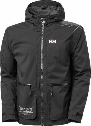 Helly Hansen Men's Move Hooded Rain Outdorová bunda Black XL