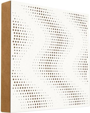 Mega Acoustic FiberPRO60 Sinus White/Light Brown Absorpční dřevěný panel