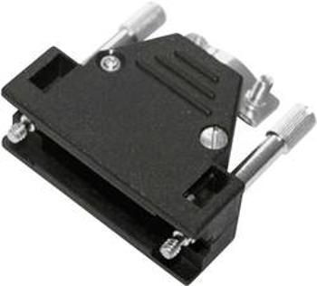 D-SUB pouzdro MH Connectors 2801-0102-11-8, Pólů: 9, plast, 180 °, černá, 1 ks