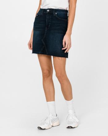 Tommy Jeans Raw Hem Sukně Modrá