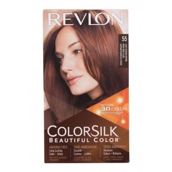 Revlon Colorsilk Beautiful Color 59,1 ml barva na vlasy pro ženy 55 Light Reddish Brown