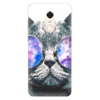 Silikonové pouzdro iSaprio - Galaxy Cat - Xiaomi Redmi 5 Plus