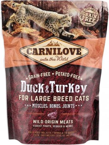 Carnilove Cat Adult Duck & Turkey Large B.Grain Fr 0.4 kg