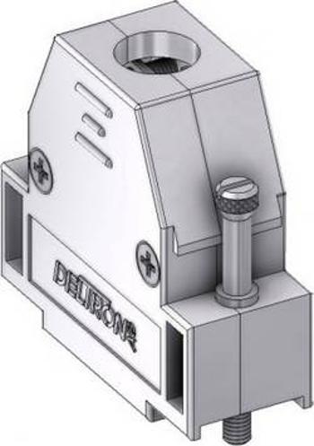 D-SUB pouzdro Deltron Connectors CTLM37SUN4, pólů 37, plast, pokovený, 180 °, kov, 1 ks