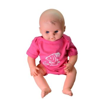 R-spekt Baby body Carp Friend pink - vel. 6-12 měsíců
