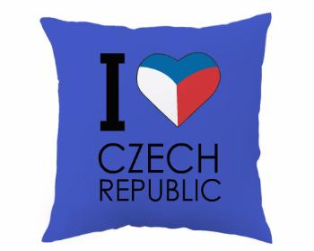 Polštář I love Czech republic