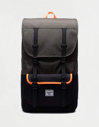 Batoh Herschel Supply Little America Pro Ivy Green/Black/Shocking Orange 28 l