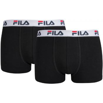 Fila MAN BOXERS 2 PACK Pánské boxerky, černá, velikost