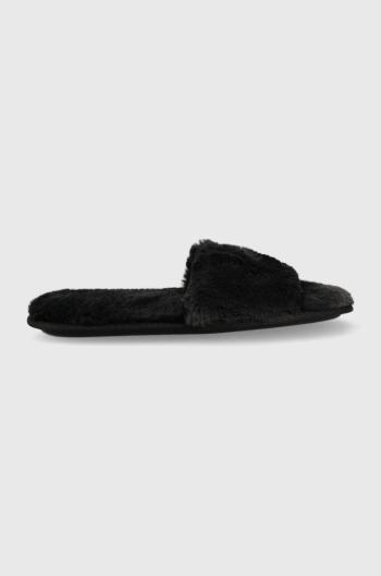 Pantofle Hollister Co. černá barva