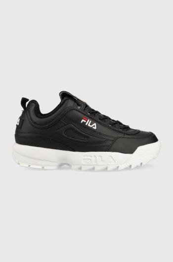 Sneakers boty Fila DISRUPTOR černá barva