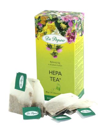 Dr. Popov Hepa tea porcovaný čaj 20x1,5 g