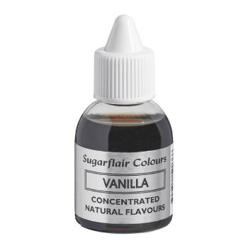 Sugarflair Colors 100% přírodní tekutá esence - Vanilka 30 ml