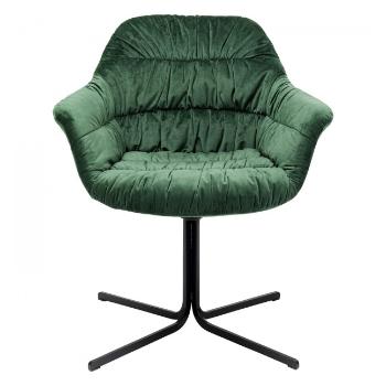 Otočná židle Colmar Dark – zelená
