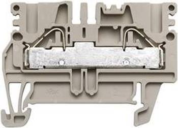 Průchozí svorka řadová Weidmüller PDU 2.5/4 (1896110000), 5,1 mm, béžová