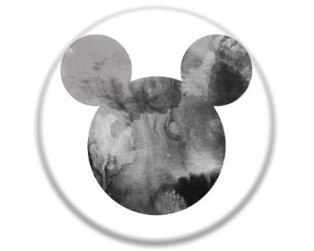 3D samolepky kruh - 5 kusů Mickey Mouse