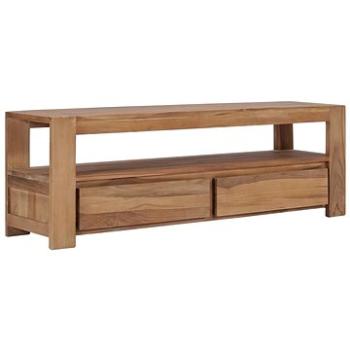 TV stolek 120x30x40 cm masivní teakové dřevo (286277)