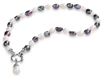 JwL Luxury Pearls Náhrdelník z pravých perel ve dvou odstínech JL0316