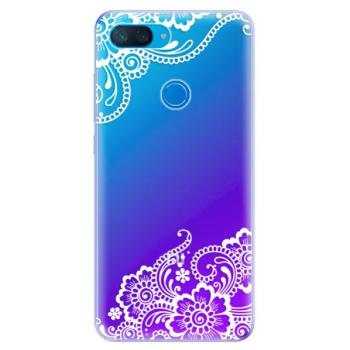 Odolné silikonové pouzdro iSaprio - White Lace 02 - Xiaomi Mi 8 Lite