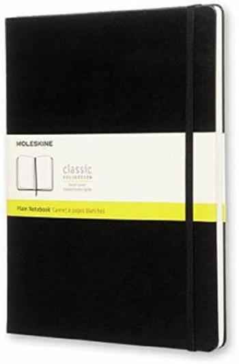 Moleskine Zápisník černý XL, čistý, tvrdý