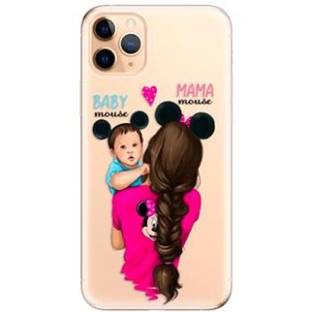 iSaprio Mama Mouse Brunette and Boy pro iPhone 11 Pro Max (mmbruboy-TPU2_i11pMax)