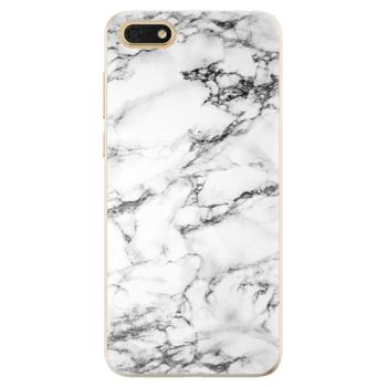 Odolné silikonové pouzdro iSaprio - White Marble 01 - Huawei Honor 7S