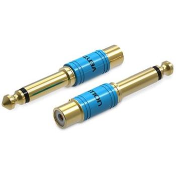 Vention 6.3mm Male Jack to RCA Female Audio Adapter Gold (VDD-C03)