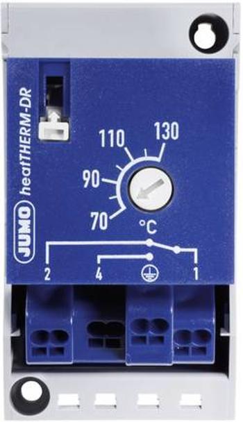 Vestavný bezpečnostní termostat na DIN lištu Jumo 603070/0070-7, 20 až 150 °C, 230 V/AC