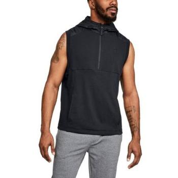 Under Armour Pánská vesta Threadborne Terry SL Hoody, Černá, S