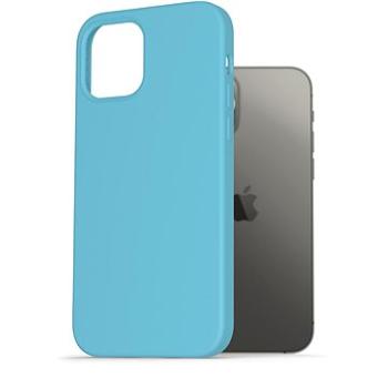 AlzaGuard Premium Liquid Silicone Case pro iPhone 12 / 12 Pro modré (AGD-PCS0008L)