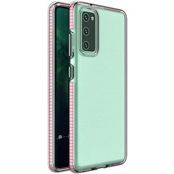 Spring Case silikonový kryt na Samsung Galaxy A72 4G, světlorůžový, 30162 (HUR30162)