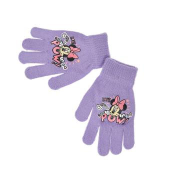 Dívčí rukavice DISNEY MINNIE POW! světle fialové Velikost: UNI