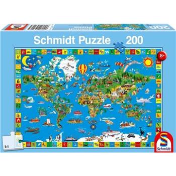 Schmidt Puzzle Tvůj úžasný svět 200 dílků (4001504561185)