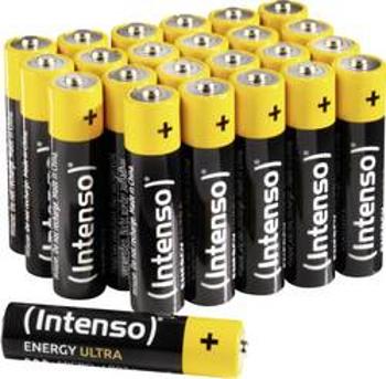 Mikrotužková baterie AAA alkalicko-manganová Intenso Energy-Ultra, 1.5 V, 24 ks