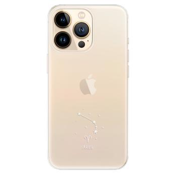 Odolné silikonové pouzdro iSaprio - čiré - Beran - iPhone 13 Pro Max