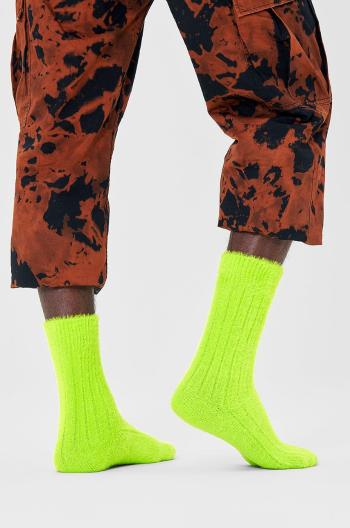 Ponožky Happy Socks pánské, zelená barva