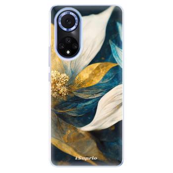 Odolné silikonové pouzdro iSaprio - Gold Petals - Huawei Nova 9