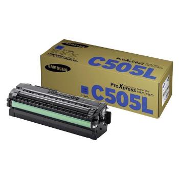 SAMSUNG CLT-C505L - originální toner, azurový, 3500 stran