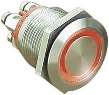 Tlačítko ESKA Bulgin MPI002/TERM/WH, 19,2 mm, 24 V/DC, 0,05 A, šroubovací, 1x vyp/(zap)