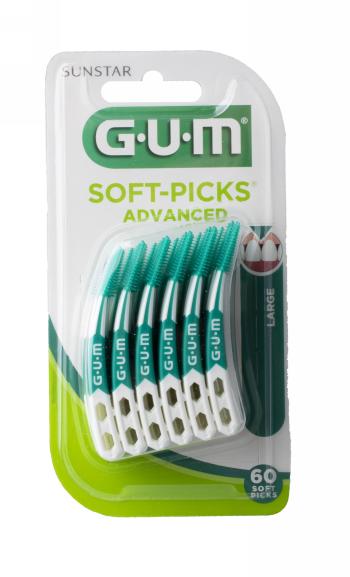 GUM Soft Picks Advanced Large mezizubní kartáčky 60 ks