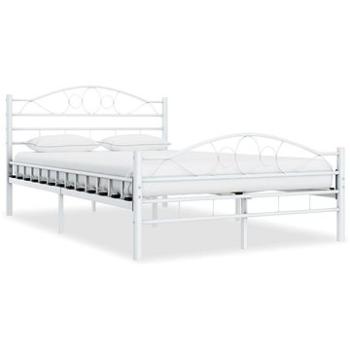 Rám postele bílý kovový 120x200 cm (285302)
