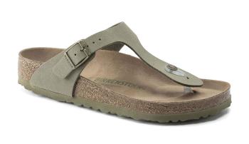 Birkenstock Gizeh BS Faded Khaki Regular Fit šedé 1020341