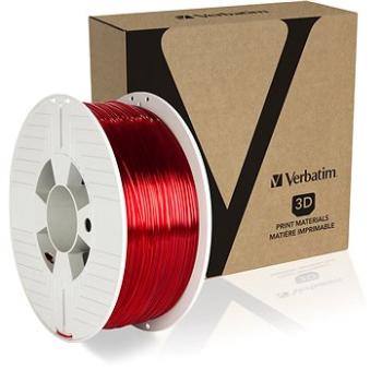 Verbatim PET-G 1.75mm 1kg červená transparentní (55054)