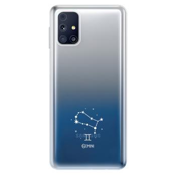 Odolné silikonové pouzdro iSaprio - čiré - Blíženci - Samsung Galaxy M31s