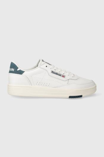 Kožené sneakers boty Reebok bílá barva