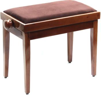 Pianonova SG 801 Dřevěná stolička ke klavíru Walnut