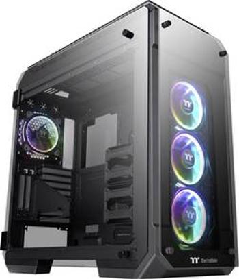 PC skříň Full Tower Thermaltake View 71 Tempered Glass RGB Plus, černá, RGB