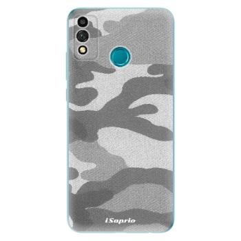 Odolné silikonové pouzdro iSaprio - Gray Camuflage 02 - Honor 9X Lite